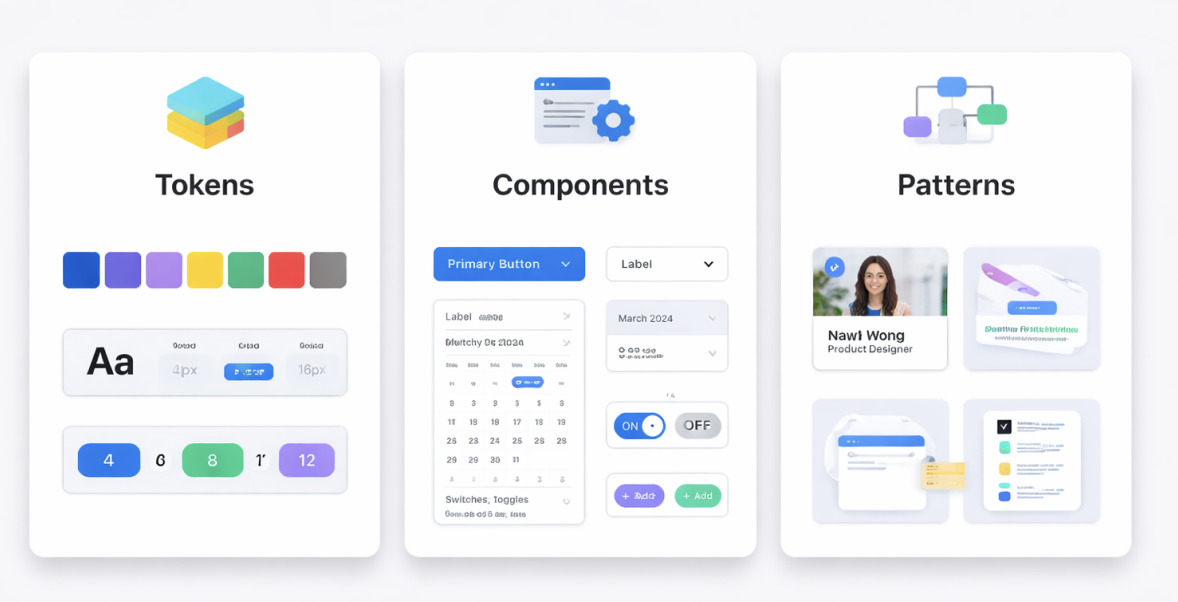 Building a Scalable Design System for Digital Banking screen 1